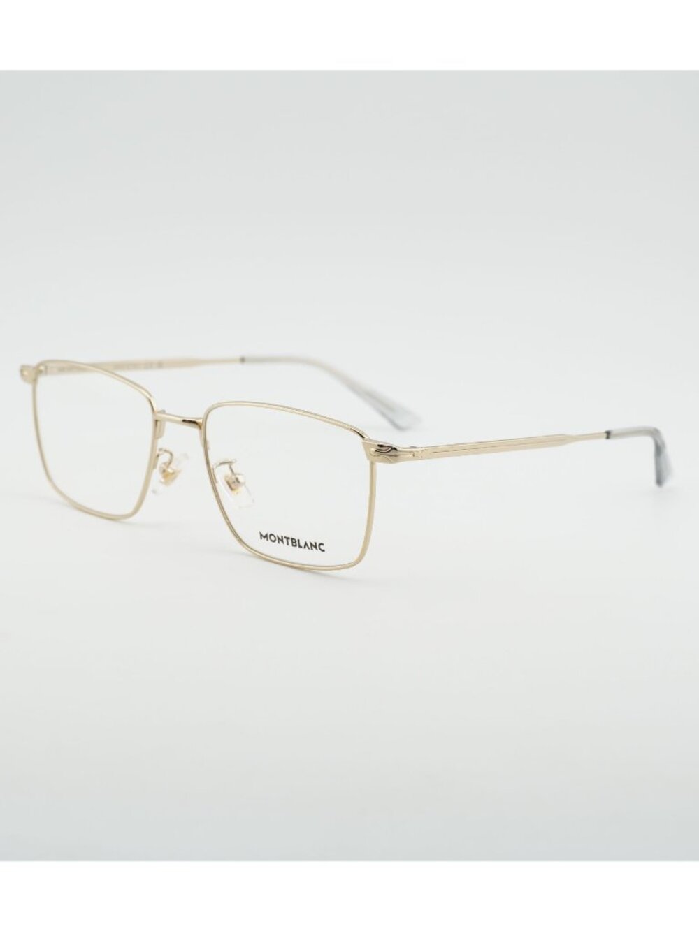 Montblanc MB0308O 001 Eyeglasses Gold 54mm Rectangle Frame